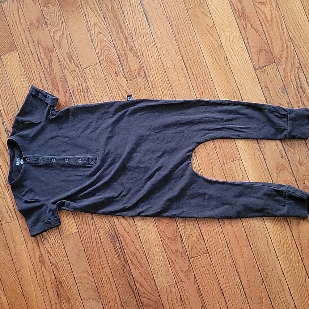 Rags Short Sleeved Slate Grey Romper 5/6
